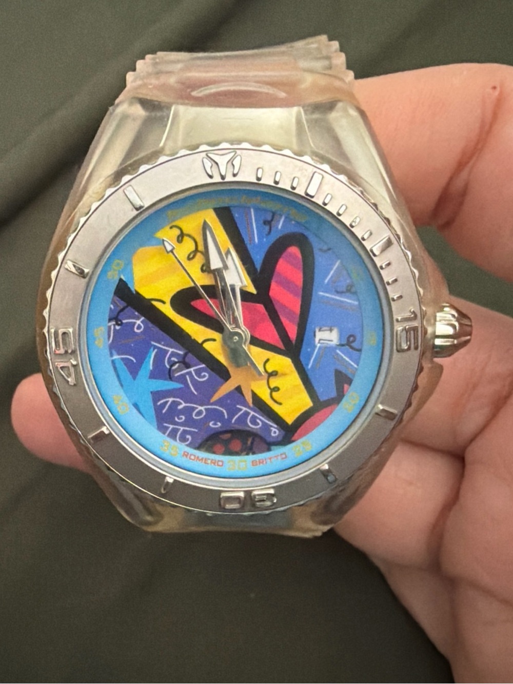 Technomarine Romero Brito Limited Edition Watch Used Like New